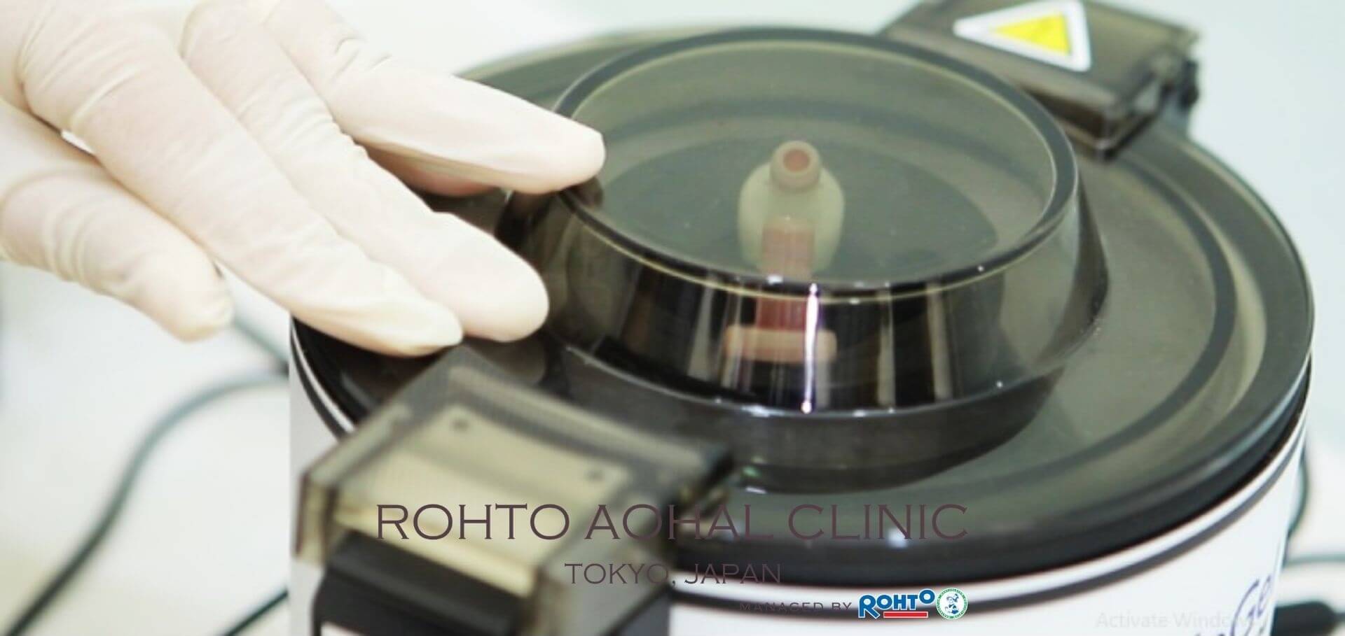 Công nghệ chiết tách huyết tương hiện đại độc quyền từ Rohto - Nhật Bản